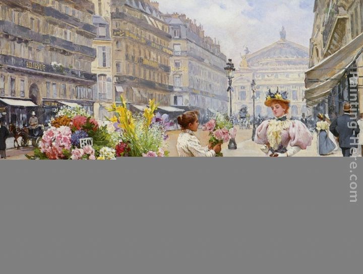 Louis Marie de Schryver Marie de la Marchande des Fleures